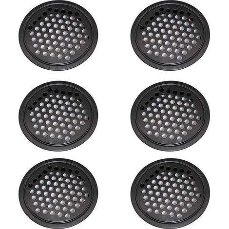 6-teiliges Lüftungsgitter-set Aus Edelstahl Für Kleiderschränke – 60 Mm Rundes Lüftungsgitter Für Die Küche – Fei Yu