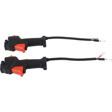 Set Aus 2 Gaszug-haltekabeln Und Griffschalter Für Stihl Fs75 Fs80 Fs85 Freischneider