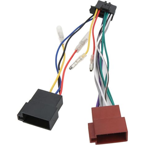 Iso-adapterkabelbaum Für Drahtloses Autoradio, Verlustfreier Ersatz Für Pioneer Avh 270bt Und Avh 280bt