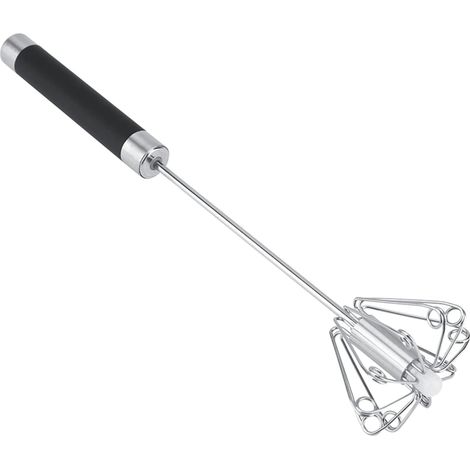 Halbautomatischer Handmixer Aus Edelstahl – Multifunktionaler Rotationsmixer Zum Schlagen, Rühren Und Mischen – Geschenk Für Kinder