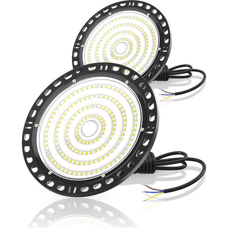 Ip65 Wasserdichter Led-industriefluter – 6500k Kaltweißes Licht – 108 Leds, 10000 Lumen – Für Garage, Werkstatt, Lagerhalle, Fitnessstudio