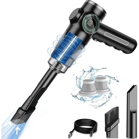 29.000 Pa 120 W Autostaubsauger – Leistungsstarker, Wiederaufladbarer Handstaubsauger Mit Lcd-bildschirm Und Langlebigem Akku