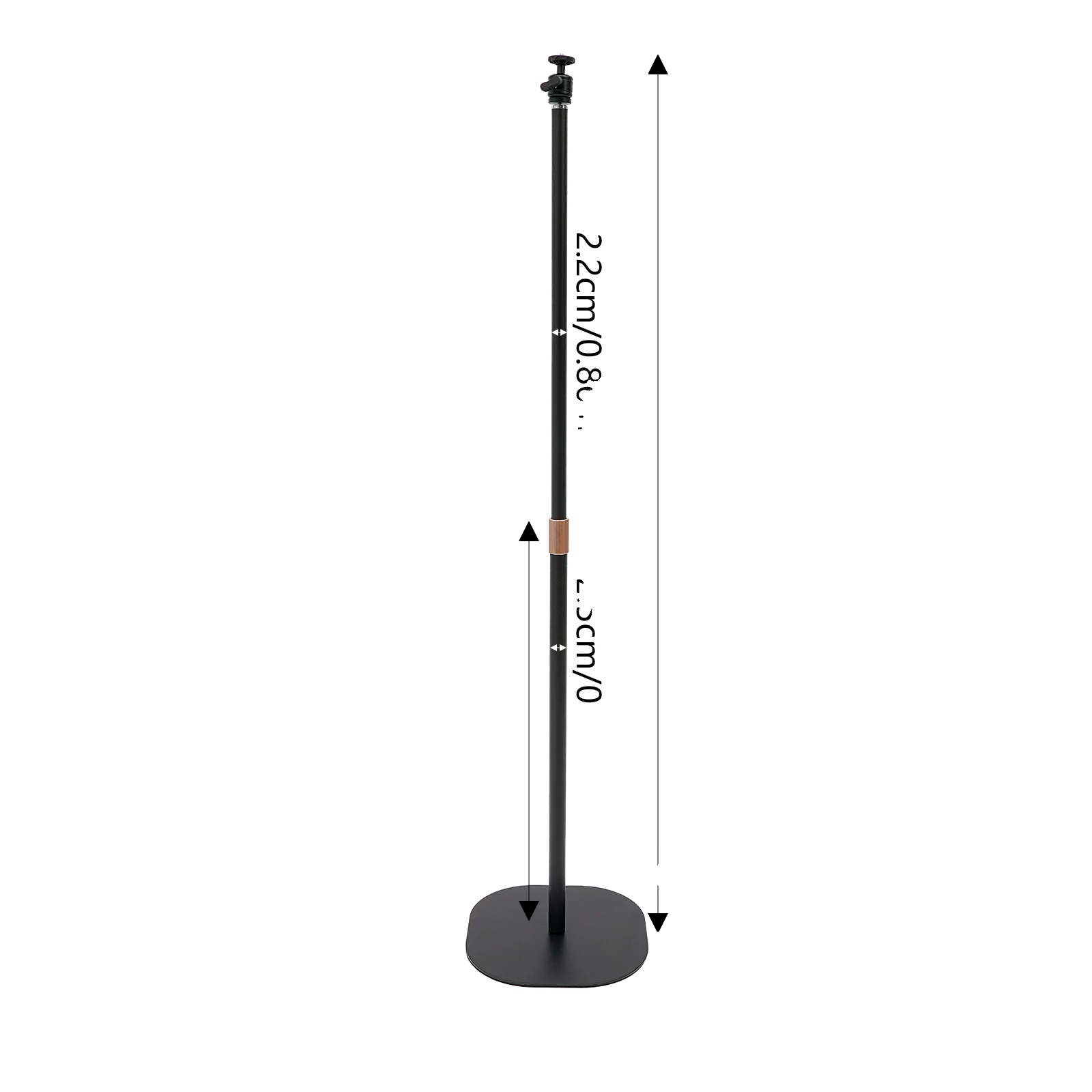 Projektorständer, Höhenverstellbar Von 65 Bis 120 Cm, Aus Robustem Kohlenstofflegierungsstahl, Stabiler Standfuß