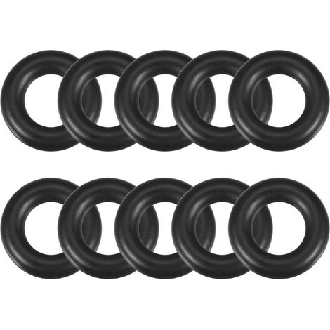 Packung Mit 10 O-ringen, 15 Mm Außendurchmesser, 8 Mm Innendurchmesser, Nitrilkautschuk 3,5 Mm, Pumpenschlauchdichtung