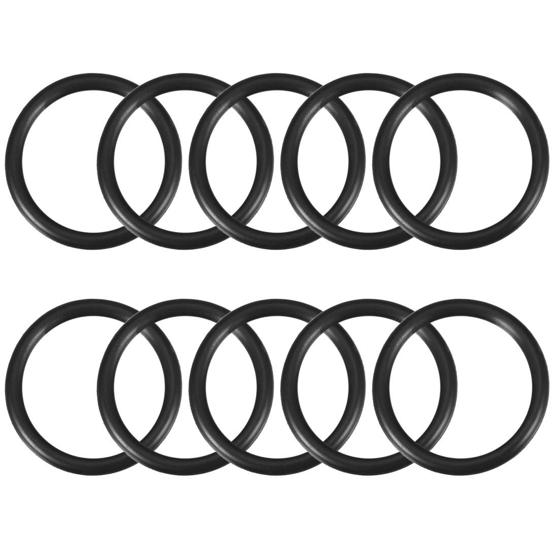 10 O-ringe, 38 Mm Außendurchmesser, 30 Mm Innendurchmesser, 4 Mm, Nitrilkautschuk, Hydraulikdichtung