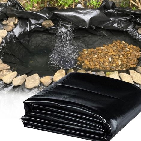 Teichfolie, 0,12 Mm Hdpe-membran, Flexibel Und Uv-beständig, Für Garten- Und Fischteiche