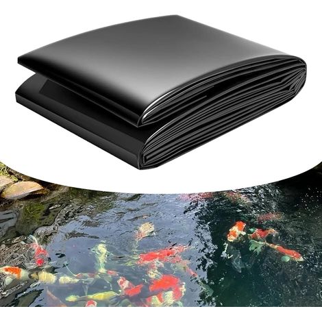 Pvc-teichfolie, Wasserdichte Hdpe-membran, Reißfest, Für Fischteiche, Springbrunnen Und Gärten