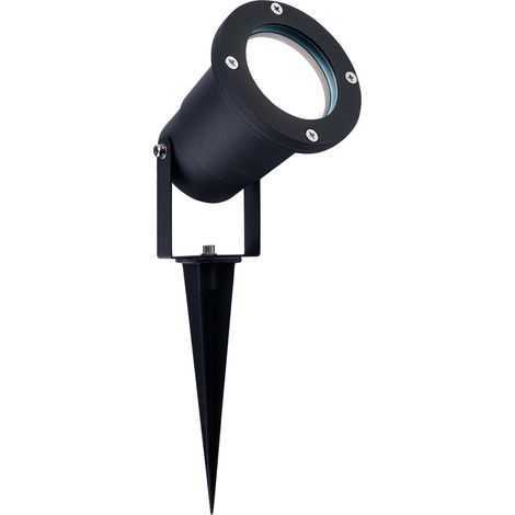 Led-erdspießleuchte, Aluminium, Ip65, 5 W, 6500 K, 1 M Kabel, 270° Drehbar, Garten
