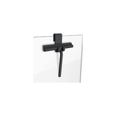 Schwarzer Fensterreiniger – Fensterreiniger Mit Haken – Badreiniger, Fenstertraktor – Reiniger Und Absauger – Fensterreiniger (schwarz)