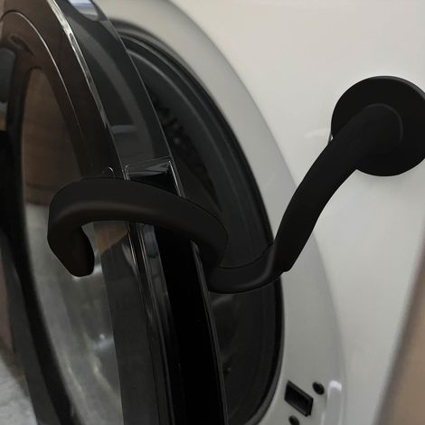 Qumox Magnetischer Türhalter Für Frontlader-waschmaschinen – Flexibel, Einfach Zu Installieren, Hält Die Tür Einen Spalt Offen, Um Feuchtigkeit Und Schimmelbildung Zu Verhindern – Kompatibel Mit Den M