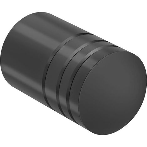 Verbund-verschlussstopper Mit Elastomerpuffer Für Klappverschlüsse – Schwarz