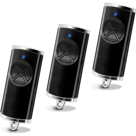 868-mhz-garagentor-fernbedienung, 4-kanal-tor-fernbedienung Für Hörmann-handsender, Tor- Und Garagentor-fernbedienung Kompatibel Mit Hörmann Hsm4 Hse2 Hs1 Hs4 Hsz1 Hsz2 (3 Stück)