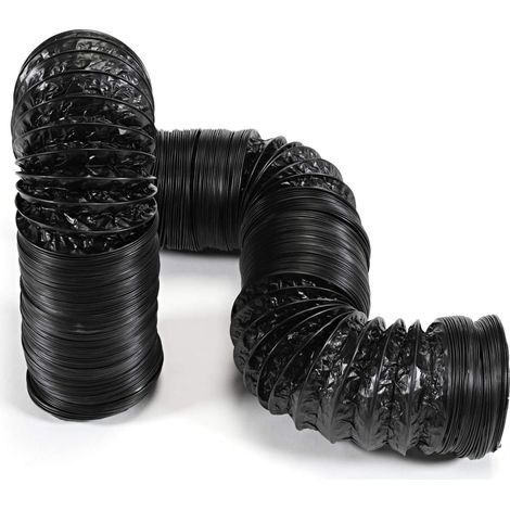 Verstärkter Flexibler Schlauch, 200 Mm, Aluminium-polyester, 10 M, Lüftung/klimaanlage