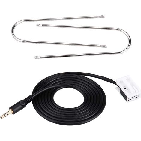 Aux-kabel, 3,5-mm-klinkenstecker, High-speed-audioadapter, Für Peugeot 207 307 C5