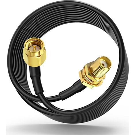 Sma-verlängerungskabel, Doppelt Geschirmt Alsr100, Stecker/buchse, 50 Ohm, Für 4g-gps-wlan-antenne