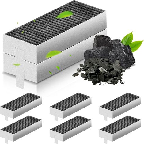 8er-pack Aktivkohlefilter Für Bosch Hez9vrud0 17004811 / Siemens Hz9vrcr0 / Neff Z821vr0 / Gaggenau Ca282111 / Constructa Cz9vrcr0 Dunstabzugshauben-umluftfilter