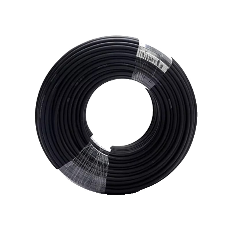 Solarkabel, Verzinnte Kupferleiter, Hochspannung, Nur Schwarz, 10 Awg 6 Mm², 50 M