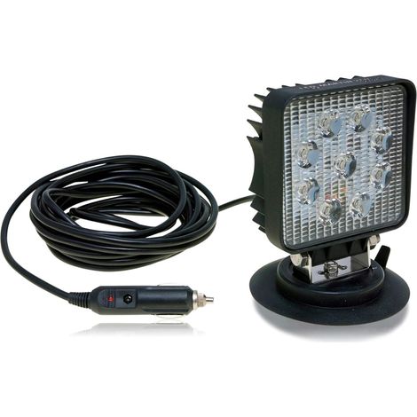 Led-arbeitsleuchte, Magnetfuß, 27 W, 1800 Lm, 12 V/24 V, Für Landwirtschaftliche Fahrzeuge