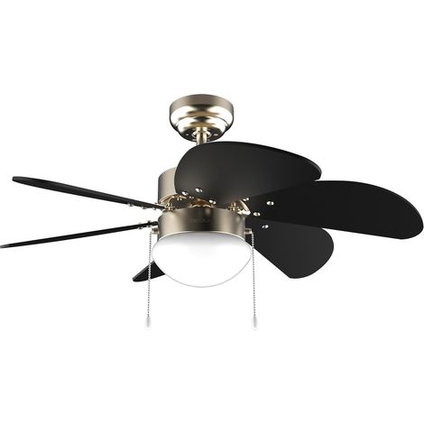 Deckenventilator Mit Licht, 50 W, 6 Wendbare Flügel, Sommer-/wintermodus, Für Das Wohnzimmer