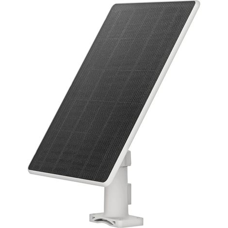 X 8-w-solarpanel, Typ-c-anschluss, Monokristalline Zellen, Verstellbare Halterung, Für Außenüberwachungskamera