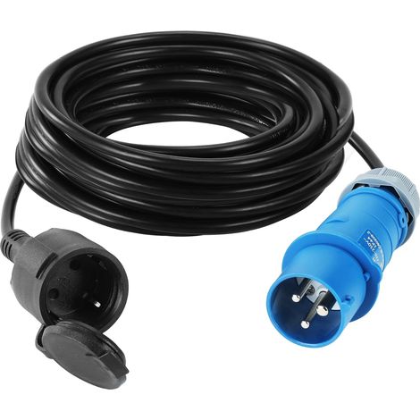 Cee-adapterkabel, 5 M, 230 V, 16 A, Schuko-stecker, Ip44, Für Wohnmobil/boot