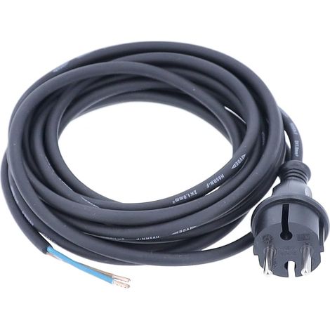 2er-pack 5 M Lange Netzkabel, Adapterkabel Mit Abisolierten Adern, Baustellen, Industrie, Ip44