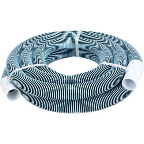 Poolschlauch, 38 Mm, 6 M Lang, Schwarzes Spiralrohr, Für Poolsauger
