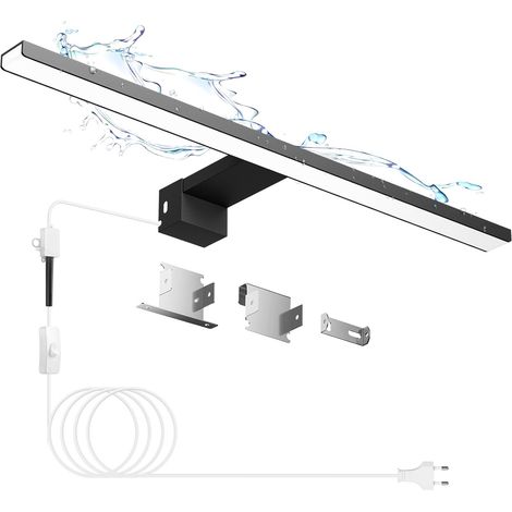 Spiegelleuchte, Aluminiumlegierung, Ip44 Wasserdicht, 12 W 4000 K Led, Badezimmer