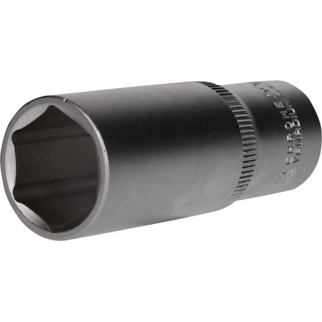 6-punkt-steckschlüssel, Lange Ausführung 22 Mm, Chrom-vanadium-stahl, 1/2"-antrieb, Für Mechanische Arbeiten