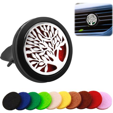 Magnetischer Edelstahl-diffusor, 10 Filzgleiter, Für Auto Und Büro