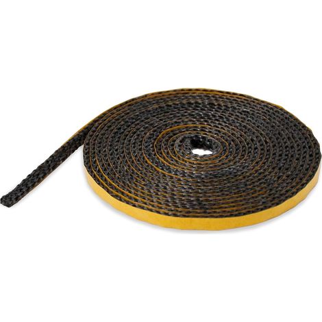 Flache 8x3 Mm Glasfaserdichtung, 5 M Länge, Hitzebeständig, Für Kaminglas