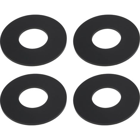 4er-set Tankdichtungen, Schwarzer Gummi, 65 X 28,5 X 3 Mm, Kompatibel Mit Wisa Dal