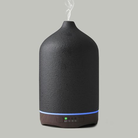 Keramik-luftbefeuchter, 250 Ml, 7 Farben, 2 Sprühmodi, Timer, Automatische Abschaltung, Yogaraum