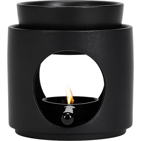 Duftlampe, Keramik, Abnehmbare Schale, Öldiffusor, Teelicht, Dekoration Für Yoga-räume