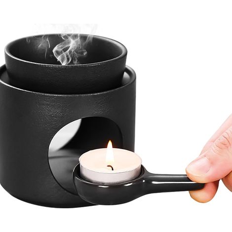 Keramik-aromalampe Mit Abnehmbarer Schale, Diffusor Für Ätherische Öle Im Innenbereich