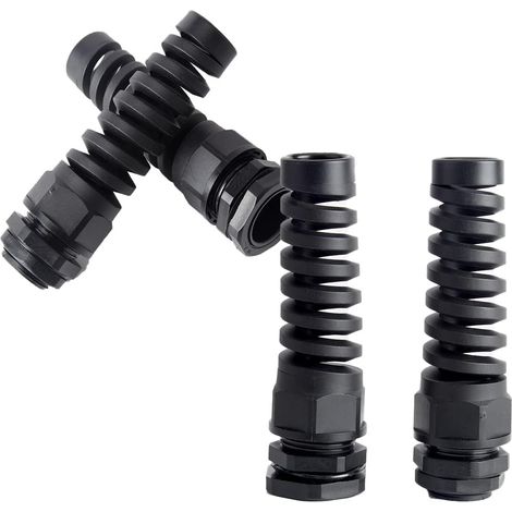4er-pack Pg16-kabelverschraubungen, Kunststoff, Ip68 Wasserdicht, 10–14 Mm Kabel, Industrielle Anwendung