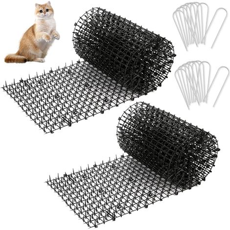 Rollen Katzenschutzmatte Mit Kunststoffspitzen Für Den Innen- Und Außenbereich, Pflanzenschutz Im Garten