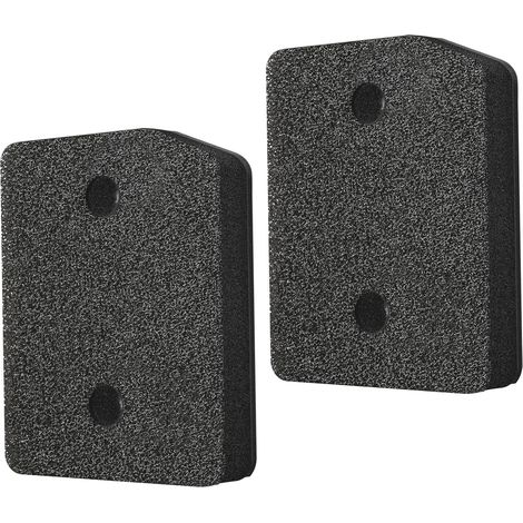 Packung Mit 2 Schwammfiltern, 21x16x3 Cm, Doppellagige Struktur, Schaumstofffilter, Für Miele Wäschetrockner