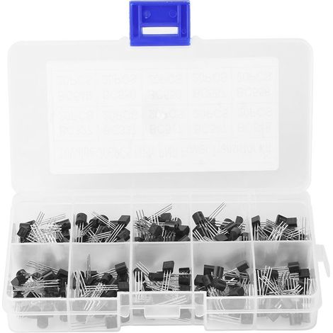 Konvolut Von 200 Transistoren, Npn/pnp, To92, Silizium, Bc327/bc547, Für Elektronik-bastelprojekte