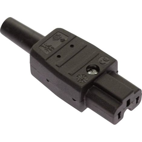 Thermoplastisches Kabel Mit Stecker Typ C15, Beständig Bis 155 Grad, 230 V 10 A, Für Den Innenbereich