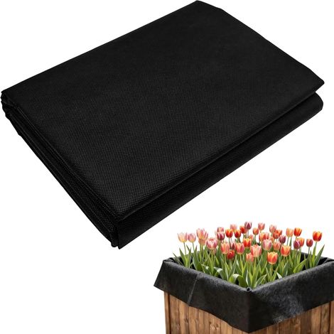Pflanzsack, Vliesstoff, 162 X 210 Cm, Atmungsaktiv, Durchlässig, Für Blumenbeete Und Balkone