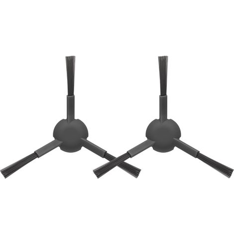 2x Seitenbürste, Spiralförmig, Nylon, Für D9 Pro L10 Pro Saugroboter