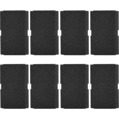 8-teiliges Filterset Für Wäschetrockner, Hochdichter Schaumstoff 240 X 155 X 11 Mm, Für Beko-, Grundig- Und Blomberg-kondensationstrockner