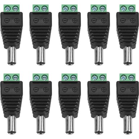 Schwarzer 220v Dc-anschluss Für Niederfrequenz-überwachungskamera