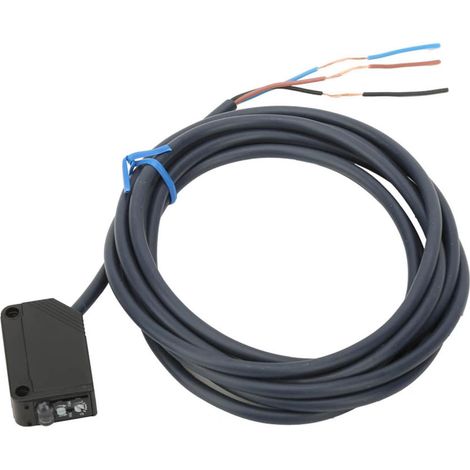 Fotoelektrischer Sensor, Npn-ausgang, 12–24 V Dc, 100 Mm Erfassungsbereich, Für Werkzeugmaschinen