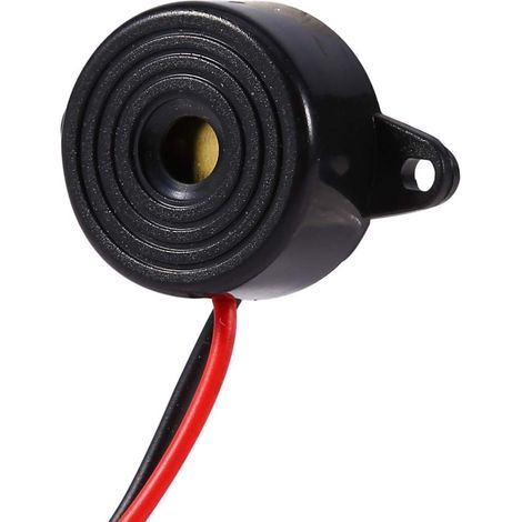 Elektronischer Summer 3-24v, 95db Akustischer Alarm, 100mm Kabel Für Computer/drucker