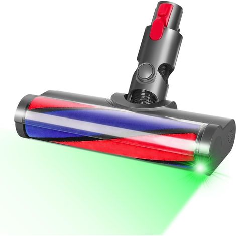 Led-bürstenkopf Kompatibel Mit Dyson V7/v8/v10/v11/v15 Staubsaugern, Ersatzmotorkopf Mit Licht, Staubsaugerteile Für Hartböden Und Teppiche.