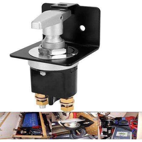 12v–36v 500a Batterietrennschalter – Wasserdicht Mit Verriegelungsplatte – Tiefentladeschutz – Einfache Installation