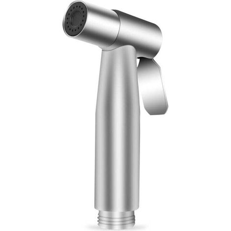 Toilettendüse Aus Edelstahl, Tragbarer Bidet-düsenkopf Für Toilette, Dusche, Badewanne, Hygiene, Toilettenpapier, Windelreinigung (nur Düsenkopf, Silber)