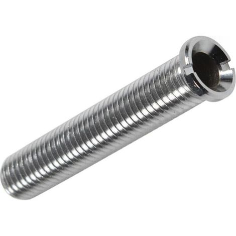 Spülbeckenkorbschrauben, Küchenschrauben, Verlängertes Verriegelungssystem Für Edelstahlspülen, Feste Abflussstopfen M12 X 70 Mm (silber)